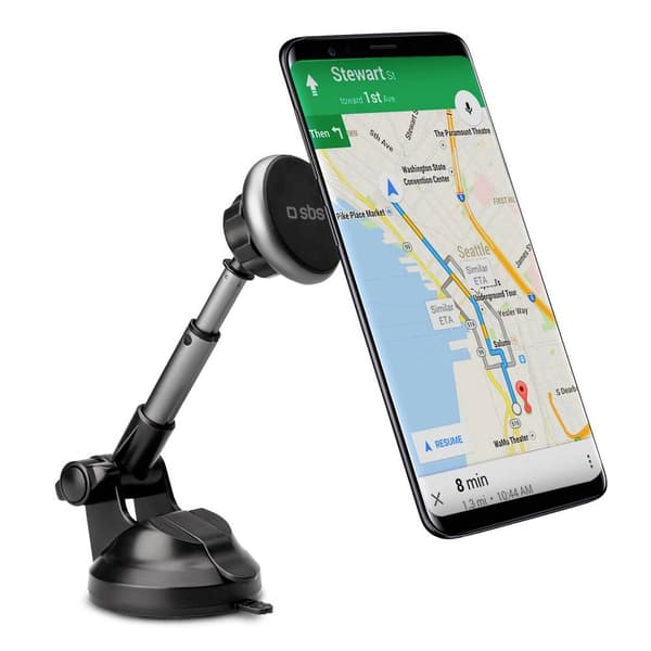 sbs mobile Teleskophalterung für das Auto Sugkopp Mobilhållare för bil 360° vridbar