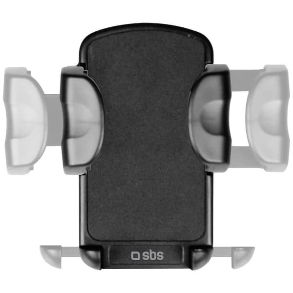sbs mobile Ventilationsgaller Mobilhållare för bil 90 mm (max) Svart