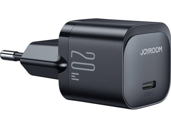 Joyroom lader Joyroom JR-TCF02 USB-C 20W PD nettlader svart