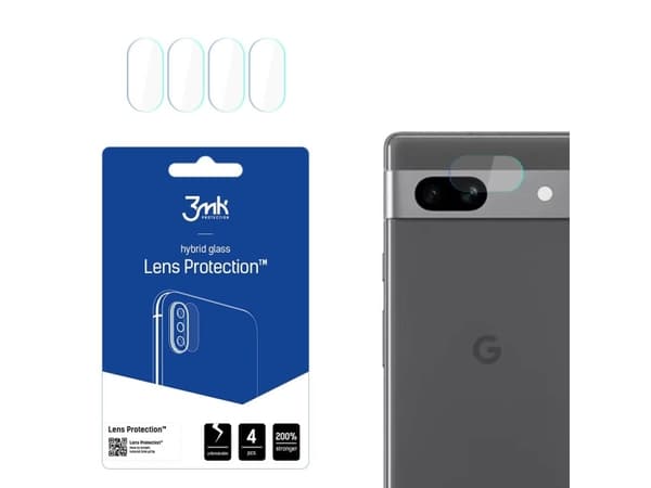 DefaultBrand Lens Protect Google Pixel 7A 5G Kameralinsebeskyttelse 4 stk