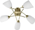Miniatyrbilde 2 av 4: Activejet Classic taklysekrone pendellampe NIKITA Patina 5xE27 til stuen, 5 pære(r), E27, IP20
