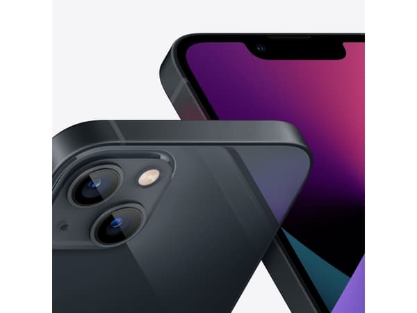 Apple iPhone 13, 15,5 cm (6.1"), 2532 x 1170 pikseliä, 128 GB, 12 MP, iOS 15, Musta