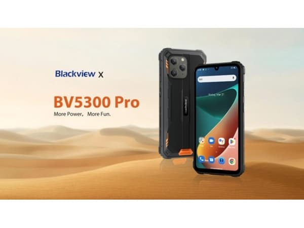Blackview BV5300 Pro 4/64 GB svart smarttelefon (BV5300PRO-BK/BV) Sort