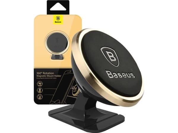 Baseus magnetisk telefonholder (gull)