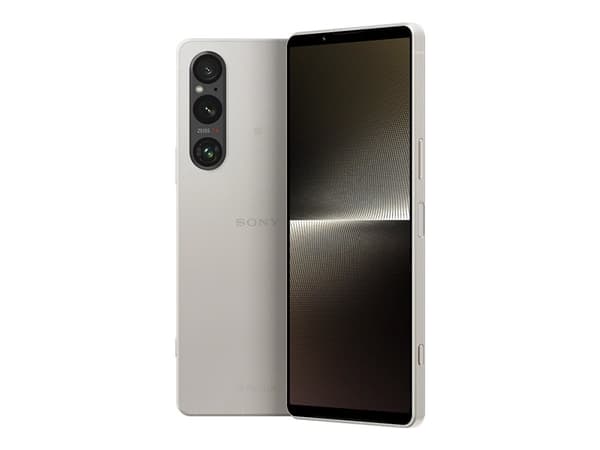 Sony XPERIA 1 V - 5G pekskärmsmobil - dual-SIM - RAM 12 GB / Internminne 256 GB - microSD slot - OLED-skärm - 6.5" - 3840 x 1644 pixlar (120 Hz) - 3 Silver