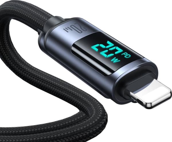 Joyroom USB Cable USB Type C Prism Lightning Cable 1.2m Joyroom S-CL020A16 (Black)