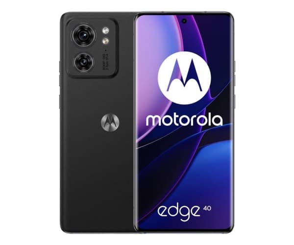 Motorola Edge 40 16,6 cm (6,55") Dual SIM Android 13 5G USB Type-C 8 GB 256 GB 4400 mAh Svart Sort