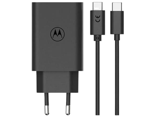 Motorola latauslaite TurboPower 68 GaN w/ 6.5A USB-C-kaapeli, musta