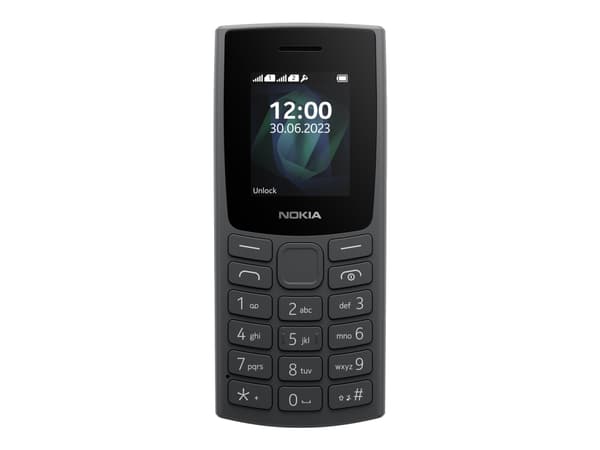 Nokia 105 (2023) - Funksjonstelefon - dobbelt-SIM - koksgrå