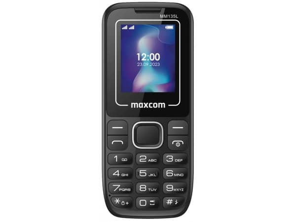 MaxCom Classic MM135 LIGHT, Bär, 4,5 cm (1.77"), 128 x 160 pixlar, 600 mAh, Svart Svart