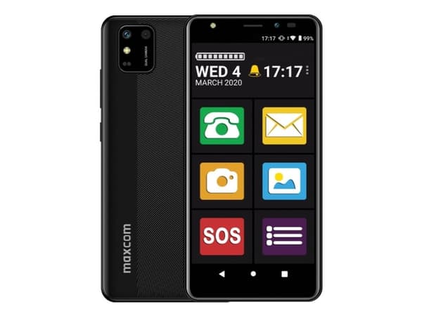 MS 554 4G smarttelefon med en vennlig skjermapplikasjon
