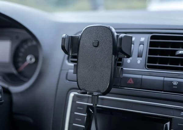 Extralink EPH-I1 | Puhelimen pidike induktiivisella laturilla | autoon, automaattinen pidike, musta