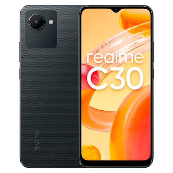 Smarttelefoner Realme C30 3GB 32GB Svart 32 GB 3 GB RAM 6,5" 6.5"