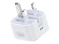 Miniatyrbilde 1 av 2: CoreParts - Strømadapter - 5V-12V, 110-230V - 20 watt - 3 A - PD 3.0 (24 pin USB-C) - hvit - Storbritannia