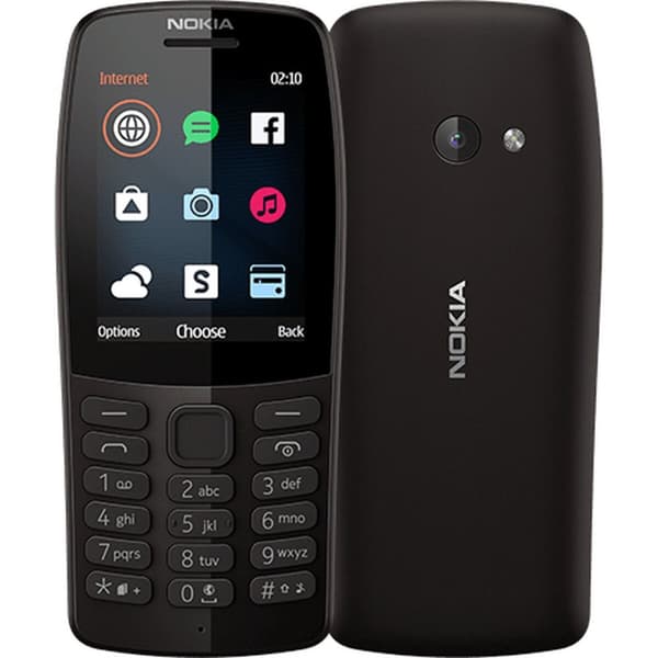 Mobiltelefon Nokia 210 4G 2,3" 16 GB RAM Svart