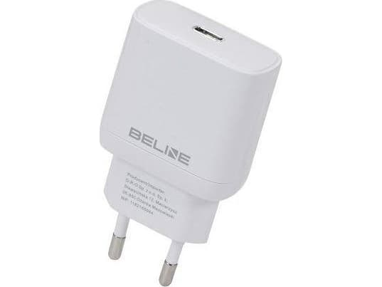 Vegglader 25W GaN USB-C PD 3.0 uten kabel, hvit