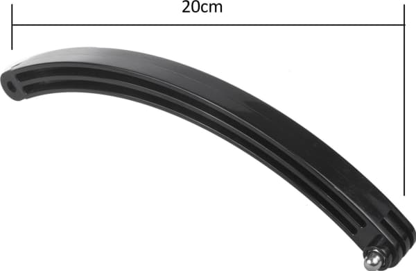 "Maclean MC-447 Sports Action Head Strap Holder för mobiltelefonkamera Go Pro vridbar huvudrem, 1/4" gänga