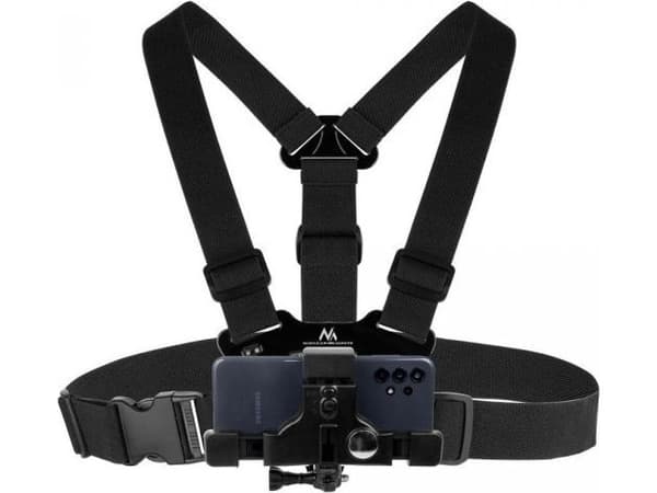 Maclean MC-445 universal sports harness, for phone, camera, GoPro cameras and more