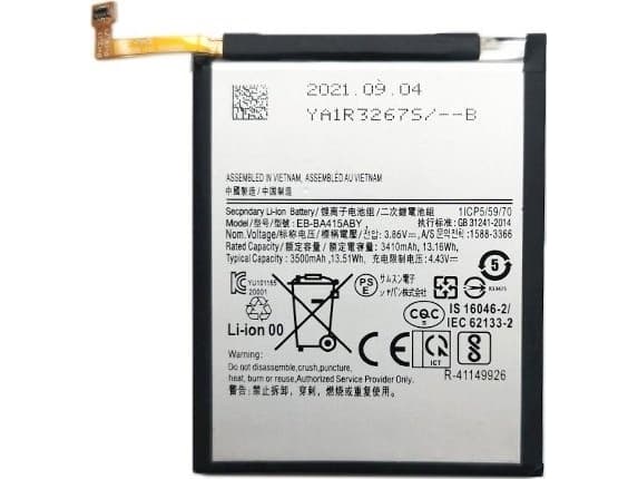 Ekstra digital batteri SAMSUNG Galaxy A41