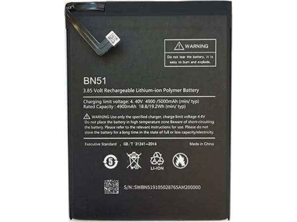Ekstra digital batteri XIAOMI Redmi 8