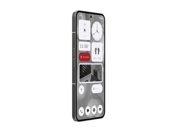 Nothing Phone (2) - 5G pekskärmsmobil - dual-SIM - RAM 12 GB / Internminne 256 GB - OLED-skärm - 6.7" - 2412 x 1080 pixlar (120 Hz) - 2 bakre kameror