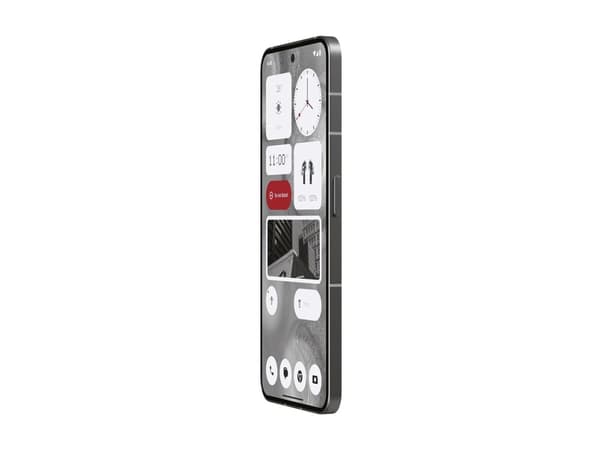 Nothing Phone (2) - 5G pekskärmsmobil - dual-SIM - RAM 12 GB / Internminne 256 GB - OLED-skärm - 6.7" - 2412 x 1080 pixlar (120 Hz) - 2 bakre kameror