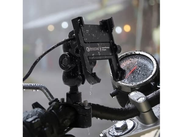 TELEFONHÅLLARE FÖR MOTORCYKEL FREEDCONN MC10N, QC 3.0