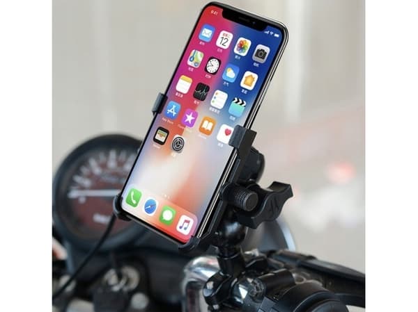 TELEFONHÅLLARE FÖR MOTORCYKEL FREEDCONN MC10N, QC 3.0