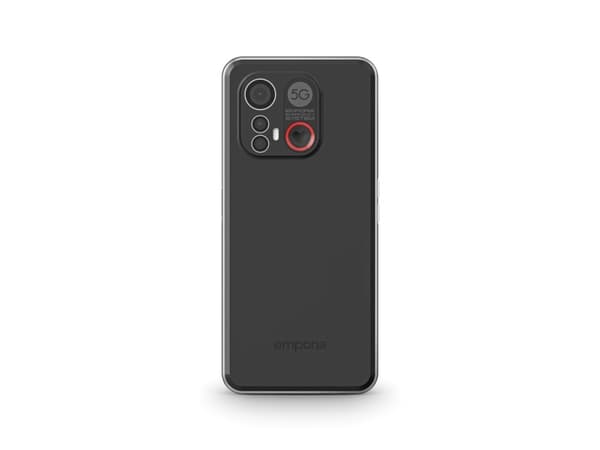 emporia SMART.6 - 5G pekskärmsmobil - RAM 6 GB / Internminne 128 GB - microSD slot - LCD-skärm - 6.58" - 1280 x 2408 pixlar - 2 bakre kameror 50 MP,