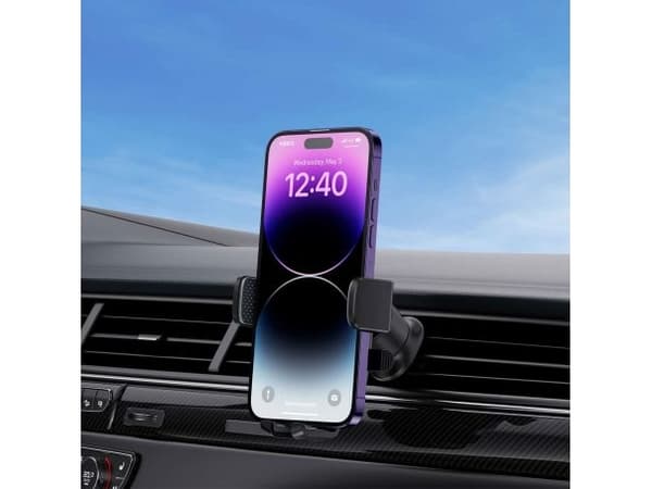 Baseus C40351600113-00, Mobiltelefon / smartphone, Passiv hållare, Bil, Svart