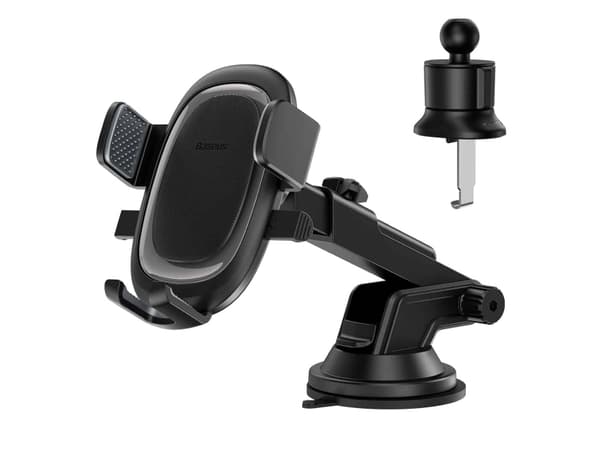 Baseus C40351600113-00, Mobiltelefon / smartphone, Passiv hållare, Bil, Svart Svart