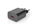 Miniatyrbilde 1 av 5: Nedis WCQC302ABK, Innendørs, AC, 3,6 V, Sort