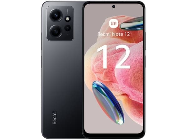 Xiaomi Redmi Note 12 - 4G smarttelefon - dobbelt-SIM - RAM 8 GB / Internminne 256 GB - microSD slot - OLED-display - 6.67" - 2400 x 1080 piksler (120