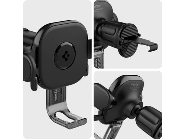 Spigen UTS12 OneTap, Mobiltelefon / smartphone, Active-hållare, Bil, Svart