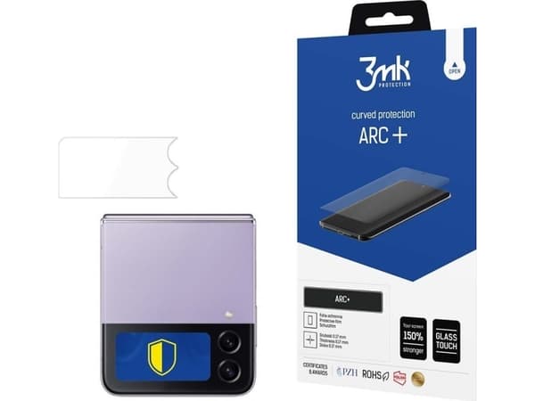 Samsung Galaxy Z Flip 5 (edessä) - 3mk ARC+