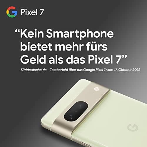 Google Pixel 7 - 5G-älypuhelin - kaksi SIM-korttia - RAM 8 Gt / sisäinen muisti 256 Gt - OLED-näyttö - 6,3" - 2400 x 1080 pikseliä (90 Hz) - 2 x takak