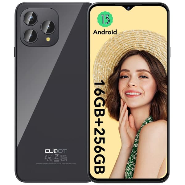 Smarttelefoner Cubot P80 8 GB RAM 6,6" Svart 256 GB Sort