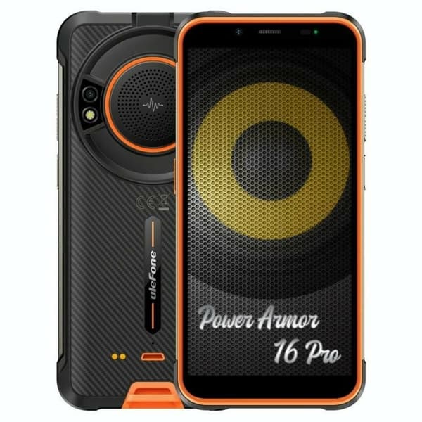Smartphone Ulefone POWER ARMOR 16 PRO Orange 4 GB RAM 5,93" 64 GB Sort, Orange