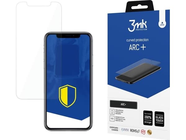 3MK ARC+, iPhone X/XS/11 Pro, 1 styck