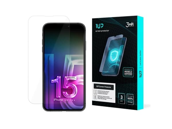 3MK 1UP, iPhone 15 Plus, 3 styck