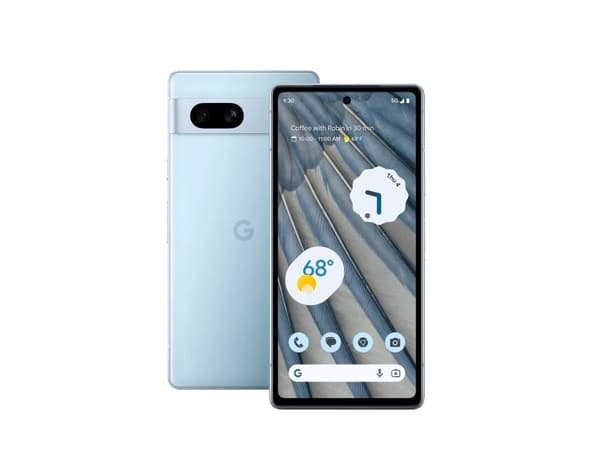 Google Pixel 7a , 15,5 cm (6.1"), 8 GB, 128 GB, 64 MP, Android 13, Blå