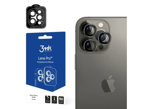 3MK Lens Protection Pro, iPhone 15 Pro, 1 styck