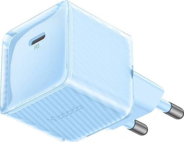 McDodo CH-3772 20W GaN nettlader (blå)
