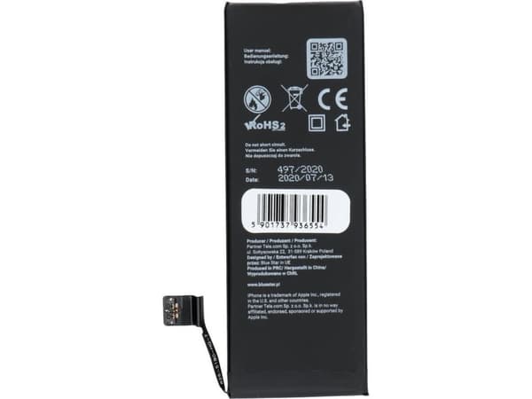 Bateria Blue Star Bateria do iPhone SE 1624 mAh Polymer Blue Star HQ