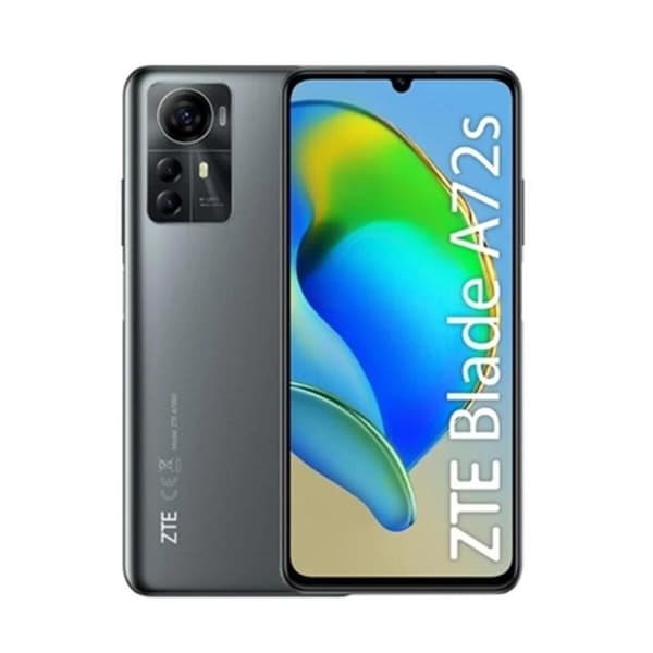 Smartphone ZTE Blade A72s Grå 64 GB UNISOC T606 3 GB RAM Sort