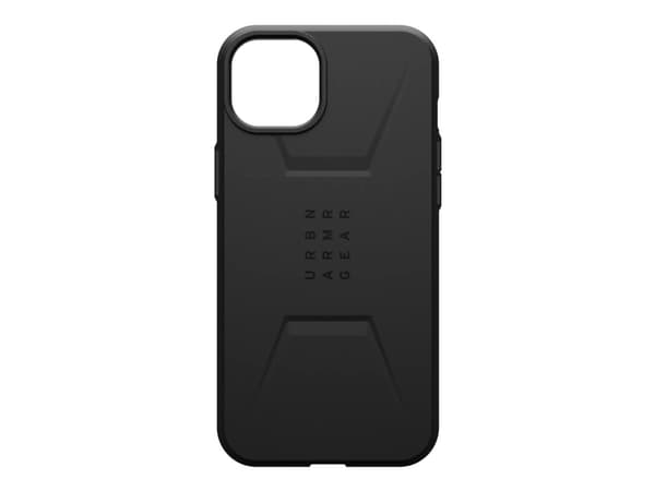 Urban Armor Gear 114306114040, Suojus, Apple, iPhone 15 plus, 17 cm (6.7"), Musta