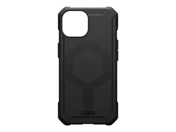Urban Armor Gear Essential Armos Magsafe, Suojus, Apple, iPhone 15, 15,5 cm (6.1"), Musta