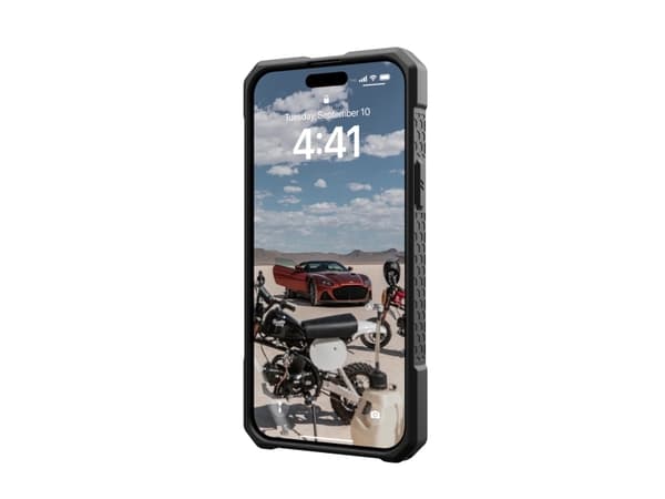 UAG Rugged Case for Apple iPhone 15 Plus [6.7-inch] - Monarch Pro Carbon Fiber - Baksidesskydd för mobiltelefon - robust - MagSafe-kompatibilitet - g