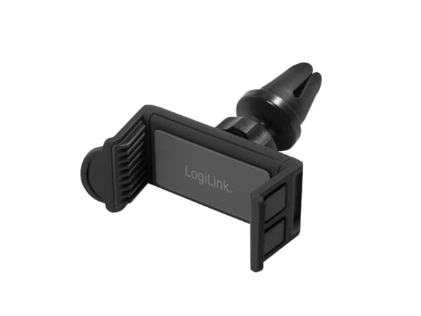 LogiLink AA0113, Mobiltelefon/smarttelefon, Passiv holder, Bil, Sort Sort