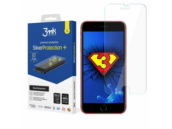 3MK SilverProtection+, iPhone SE 2020/SE 2022, 1 styck